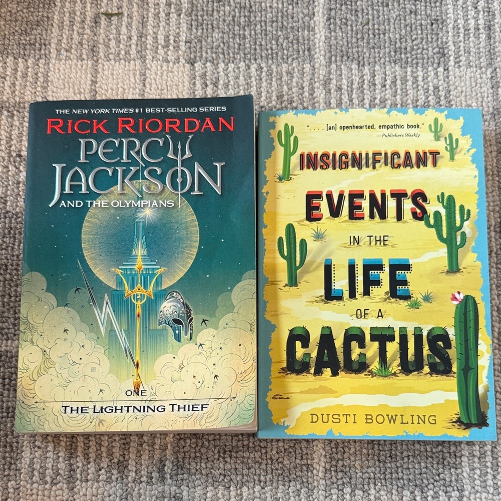 Percy Jackson and Insignificant Events Book Set